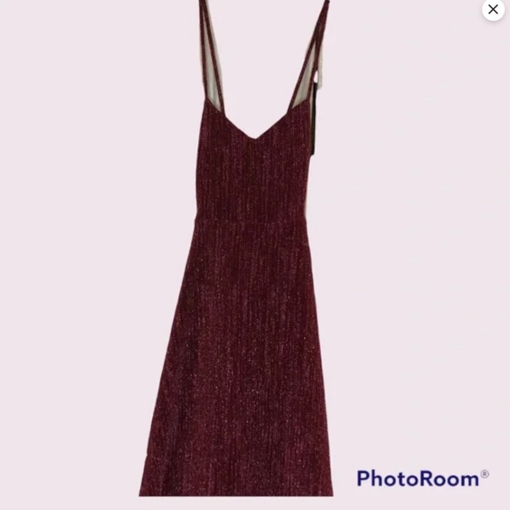 Charlotte Russe Sparkly purple mini party dress size Small party Harry Styles